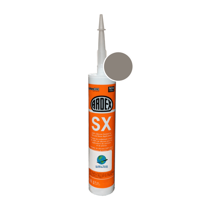 Ardex SX Silicone Sealant for Tile & Stone, High Bond Strength Adhesive, 10.1 oz