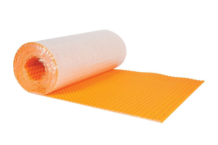 DITRA HEAT Uncoupling Membrane Roll - Peel and Stick - DHPS512M - 134.5 Sq Ft