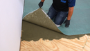 Mapei 2850905 Mapeguard UM Premium-Performance Vapor-Pressure-Equalizing Underlayment 54 Sq Ft Roll, Waterproofing and Uncoupling Membrane, 1/8" Anti-Fracture Crack Isolation, No-Curl Translucent Floor Mat for Tile Installation