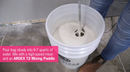 Ardex X 5 Flexible Mortar, 40 Lbs Bag, Versatile, Polymer-modified, Water Resistant Flooring Underlayment for Interior and Exterior Use, White