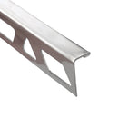 Profilitec Tile Edge Protection Profile Trim, 10-Piece Pack, 8 Ft Length, Metal Tile Edging for Wall and Floor Tile Finishing