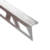 Profilitec Tile Edge Protection Profile Trim, 10-Piece Pack, 8 Ft Length, Metal Tile Edging for Wall and Floor Tile Finishing
