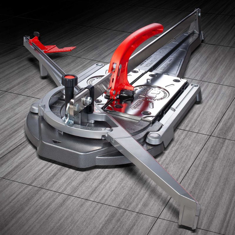 Montolit Masterpiuma Power 5 Manual Tile Cutter For Large Format Tiles, 24.5" (63 cm) 63P5 XL