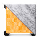 Schluter Systems Kerdi 4 Inch Square Grate Assembly – Stainless Steel Shower Drain Cover, Ideal for Bathroom or Wet Rooms