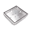 Wedi Drain Cover, Grate Assembly, 3-3/4"x3-3/4", for Shower Base in Tiled Shower Surrounds