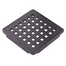 Wedi Drain Cover, Grate Assembly, 3-3/4"x3-3/4", for Shower Base in Tiled Shower Surrounds