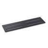 Wedi Premium Prefabricated Slotted Shower Niche Brushed Stainless Steel Shelf, 11-7/8" x 3-1/2" (30.16 cm x 8.89 cm), Shower Accessory with Four Slots for Showers, Bathrooms