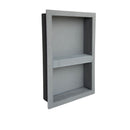 Ardex TLT Prefabricated Vapor-resistant Lightweight XPS Foam Waterproof Shower Niche, with Alkali Resistant Fiberglass Mesh, Adjustable Shower Shelf, for Tiled Shower Surrounds, TLT 502 - 16 Inch x 22 Inch