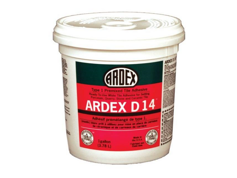 Ardex D 14 Type 1 Premixed Tile Adhesive (Mastic), 1 Gal