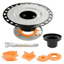 Schluter Systems Kerdi-Drain-A Adaptor Kit - Ideal for Larger Variety of Clamping Ring Drains - 140 mm-5-1/2" - KDAM5FLKABS