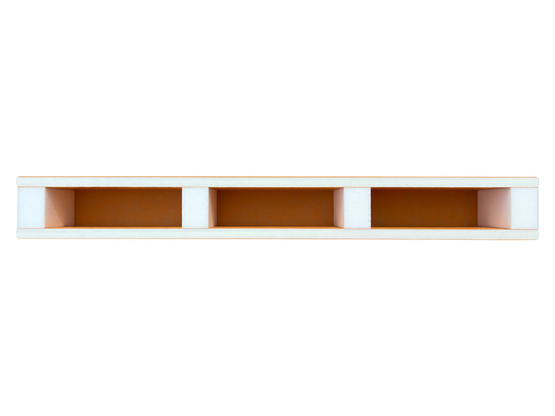 Schluter-KERDI-BOARD-SC Prefabricated Waterproof Shower Curb - Ideal for New Constructions or Bathroom Renovations - Lightweight, Load Bearing Curb, 38 Inch (KBSC115150970)
