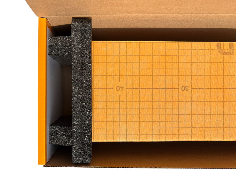 Schluter-KERDI-BOARD-SC Prefabricated Waterproof Shower Curb - Ideal for New Constructions or Bathroom Renovations - Lightweight, Load Bearing Curb, 38 Inch (KBSC115150970)