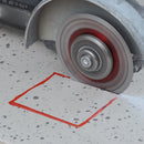 Montolit SQUADRO Red Line Small Diameter, Wet and Dry Use Diamond Cutting Blade for Porcelain and Ceramic Tiles 3-3/8 Inch - TCS85IN (85MM)