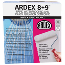 Ardex 8+9, Rapid Waterproofing and Crack Isolation, Compound Kit, Solvent-Free, Cement-based Membrane, for Commercial and Residential Bathrooms, 1 gal + 9lb, White (24796)