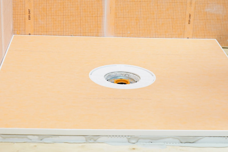Schluter Systems Kerdi-Drain-A Adaptor Kit - Ideal for Larger Variety of Clamping Ring Drains - 140 mm-5-1/2" - KDAM5FLKABS