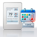 ARDEX FLEXBONE Programmable Floor Heating Thermostat UH931 for Radiant Heated Floors, for 120V/240V Heating Cables (Wires) with Built-in GFCI