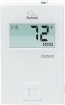 Nuheat nVent AC0057 Element Non-programmable Thermostat for Radiant Heated Floors, 120V/ 240V Floor Heating Cables (Heating Wires) with Built-in GFCI