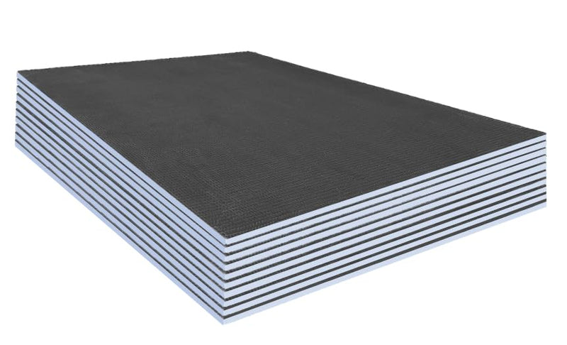 Ardex TLT 119 Lightweight Vapor-resistant Waterproof Cementitious XPS Foam Board with Fiberglass Mesh , 32" x 48" x 1/2" for Shower Wall & Floor Cover