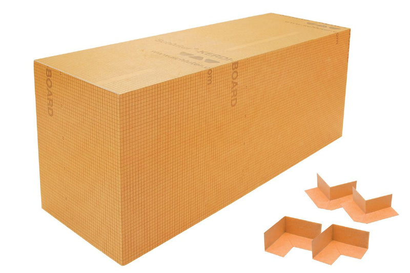 Schluter-KERDI-BOARD-SB Rectangle Prefabricated Waterproof Shower Bench (Rectangle 48"x16"x20") KBSB4101220RA