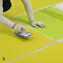 Profilitec Floortec Waterproof Uncoupling Membrane 323 Sq Ft Roll, 1/8" Thick, Translucent, Anti-Fracture Mat, Crack Isolation, Lay-Flat (No Curling) Flooring Underlayment for Tile Floors, Showers, Bathrooms, Ideal for Subfloor Protection, 9 Rolls Bundle