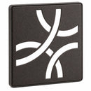 Schluter Systems Kerdi 4 Inch Square Grate Assembly – Stainless Steel Shower Drain Cover, Ideal for Bathroom or Wet Rooms