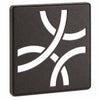 Schluter Systems KERDI 4 Inch Square Grate Assembly – Stainless Steel Shower Drain Cover, Ideal for Bathroom or Wet Rooms