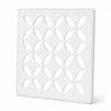 Schluter Systems KERDI 4 Inch Square Grate Assembly – Stainless Steel Shower Drain Cover, Ideal for Bathroom or Wet Rooms