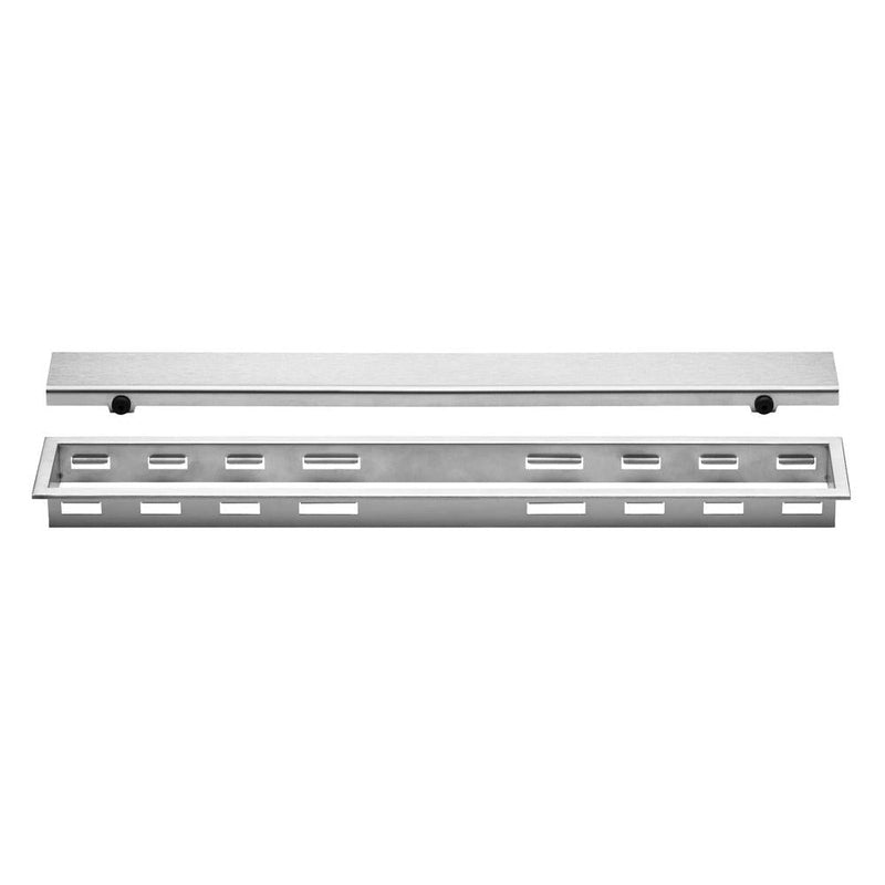 Schluter Systems Kerdi Line Shower Grate Assembly (Cover) for Offset and Center Drain Channel Body