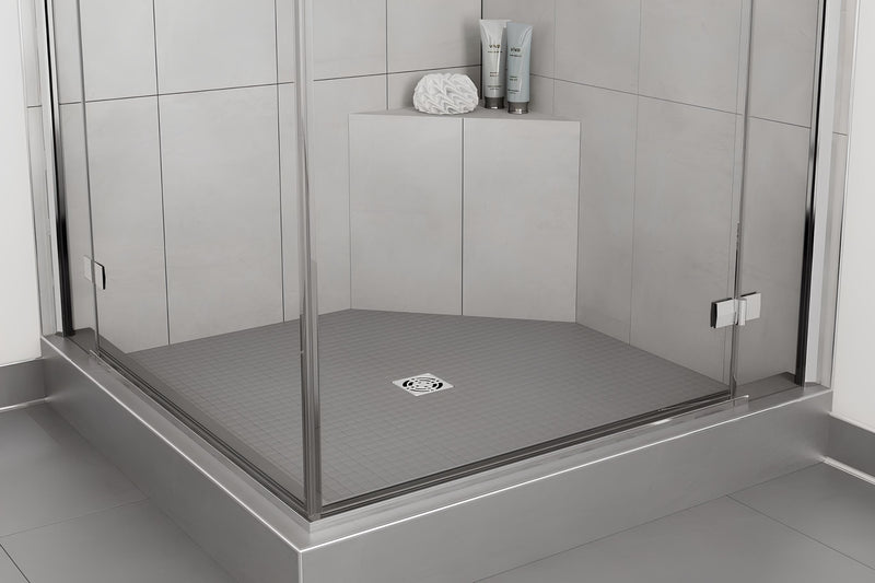 Schluter Systems Kerdi-Board-Sb Triangular Shower Bench 16" X 16" , Model: KBSB410TA