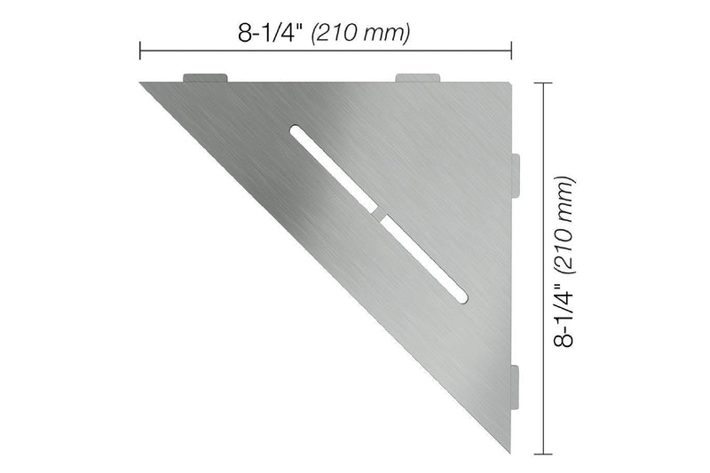 Schluter Systems Kerdi Triangular Corner Shelf-E Design All Styles, Colours