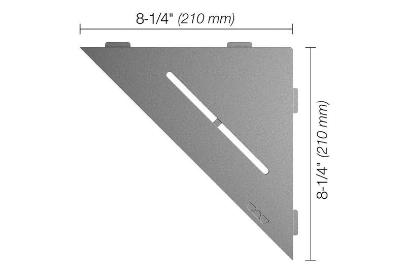 Schluter Systems Kerdi Triangular Corner Shelf-E Design All Styles, Colours