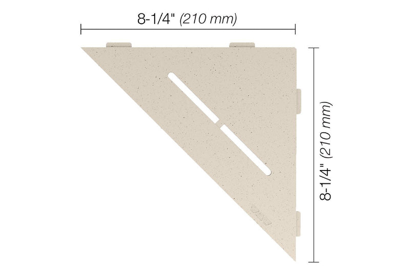 Schluter Systems Kerdi Triangular Corner Shelf-E Design All Styles, Colours