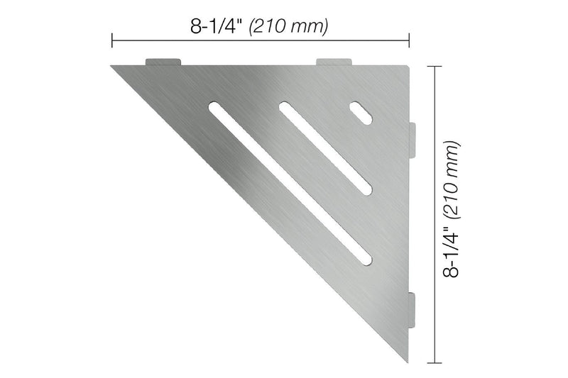 Schluter Systems Kerdi Triangular Corner Shelf-E Design All Styles, Colours