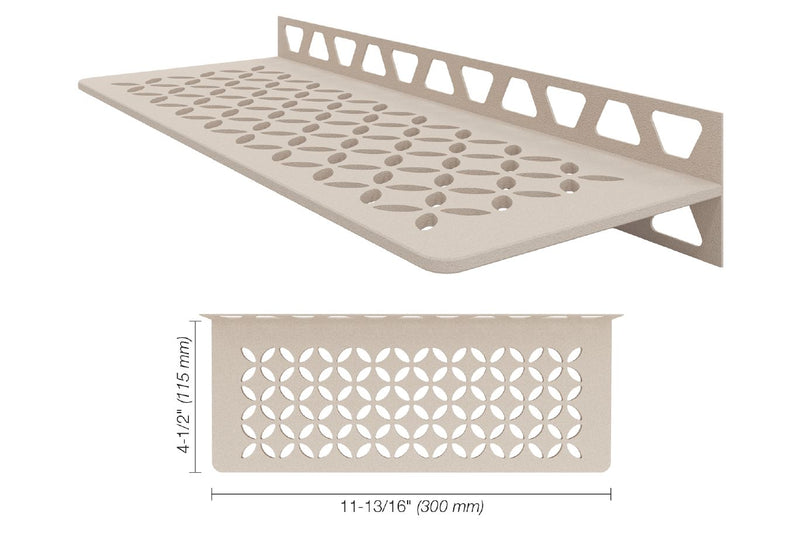 Schluter Systems Kerdi Rectangular Shelf-W Design All Styles, Colours