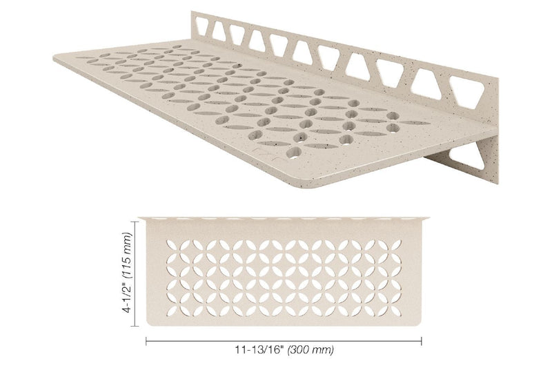 Schluter Systems Kerdi Rectangular Shelf-W Design All Styles, Colours