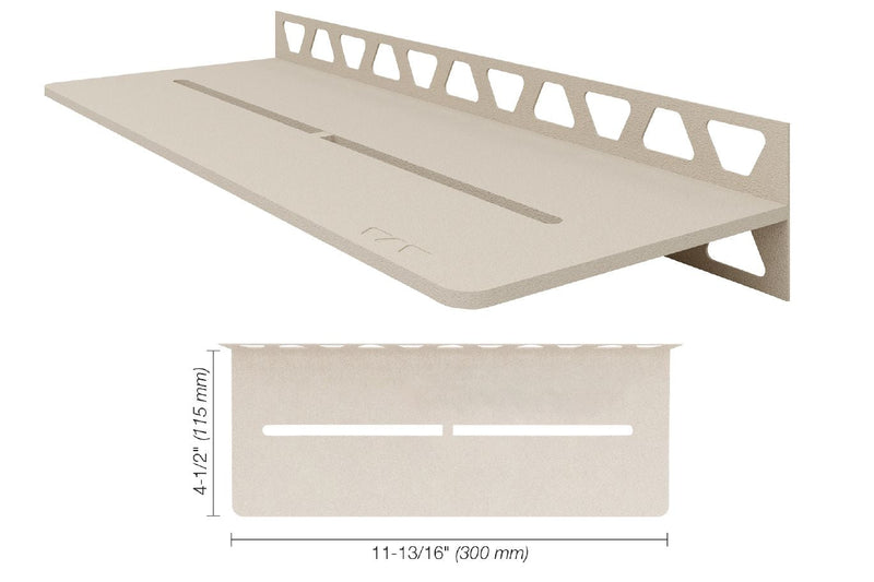 Schluter Systems Kerdi Rectangular Shelf-W Design All Styles, Colours