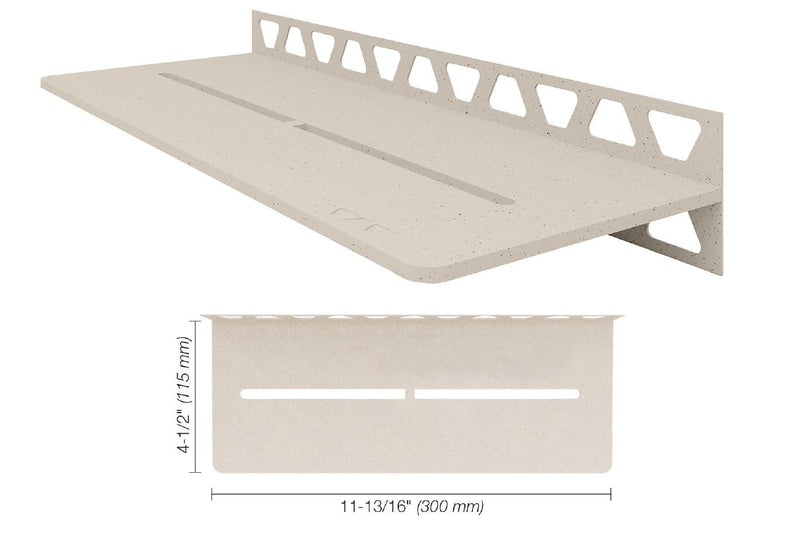 Schluter Systems Kerdi Rectangular Shelf-W Design All Styles, Colours