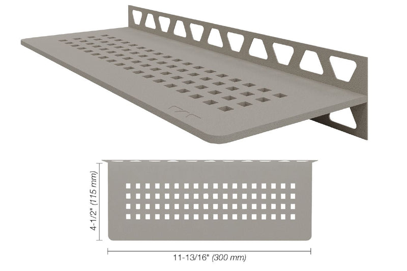 Schluter Systems Kerdi Rectangular Shelf-W Design All Styles, Colours