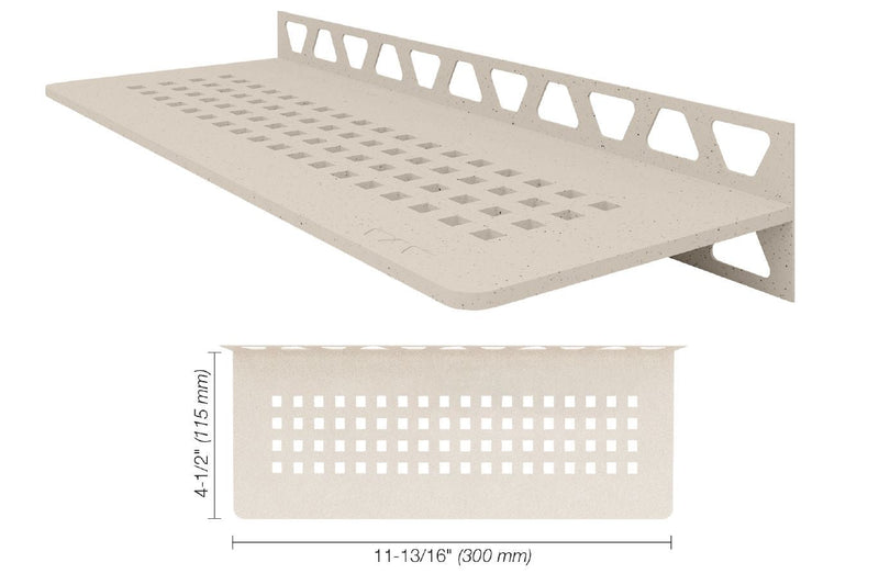 Schluter Systems Kerdi Rectangular Shelf-W Design All Styles, Colours