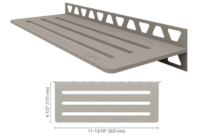 Schluter Systems Kerdi Rectangular Shelf-W Design All Styles, Colours