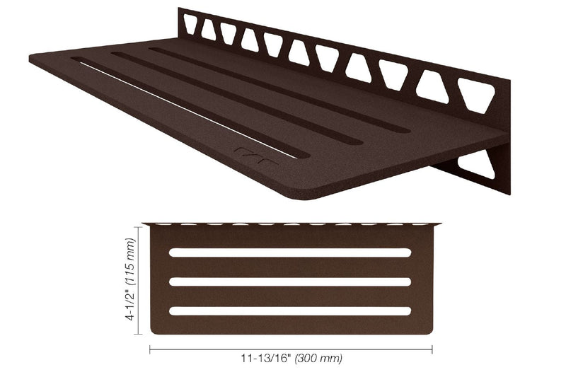 Schluter Systems Kerdi Rectangular Shelf-W Design All Styles, Colours