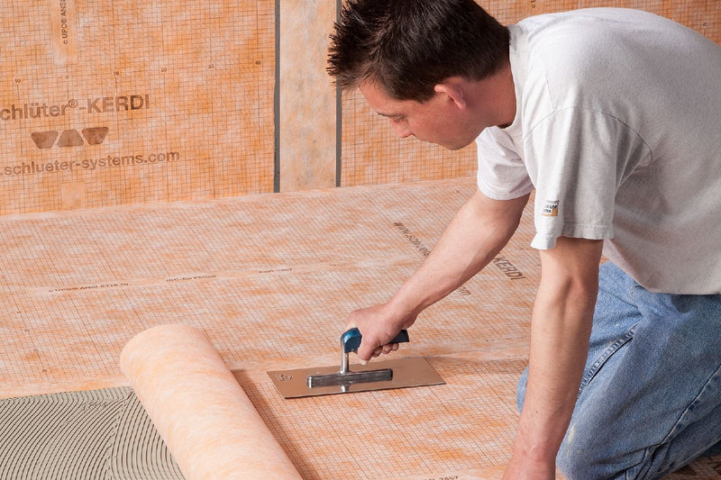 Schluter KERDI 200200/15M Waterproofing and Vapor-Retardant Polyethylene Membrane, 323 Sq Ft Roll (6'7" X 49'2.5")