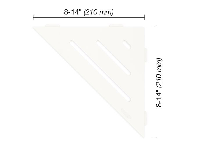 Schluter Systems Kerdi Triangular Corner Shelf-E Design All Styles, Colours