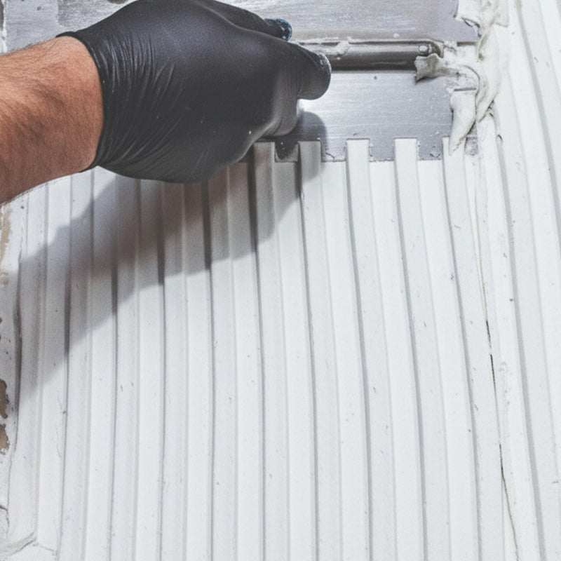 Laticrete Multimax Lite One-Step Polymer Fortified Large and Heavy Tile Mortar, 25 Lbs Bag for Interior and Exterior Ceramic Tile Installations