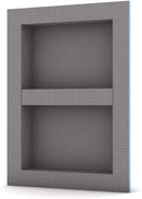 Wedi Preformed Waterproof Shower Niche (16 in by 22 in)