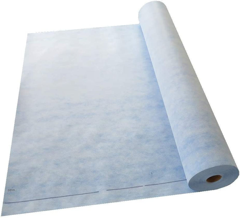 Kobau Flex SD60 Waterproofing Vapor Retarder Crack Prevention Polyethylene Membrane 323 Sq Ft Roll, 25 Mil Thick For Ceramic Tile And Natural Stone Tile, Flooring Underlayment For Bathroom And Shower