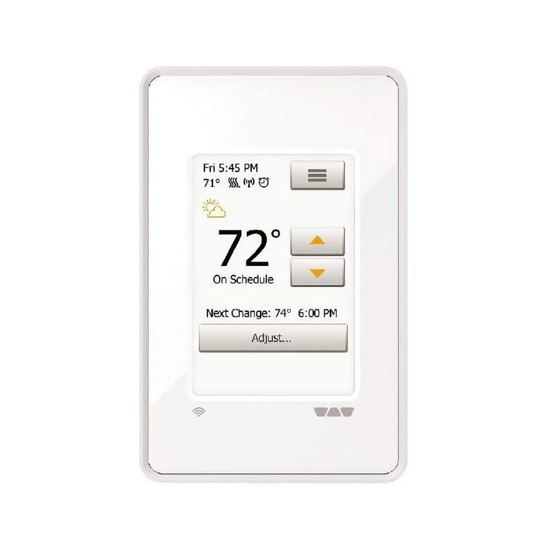 DITRA Floor Heating Kit: DUO Uncoupling Membrane, WiFi Programmable Touchscreen Thermostat, and Cable