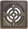 Prova Square Finish Shower Grate graphite